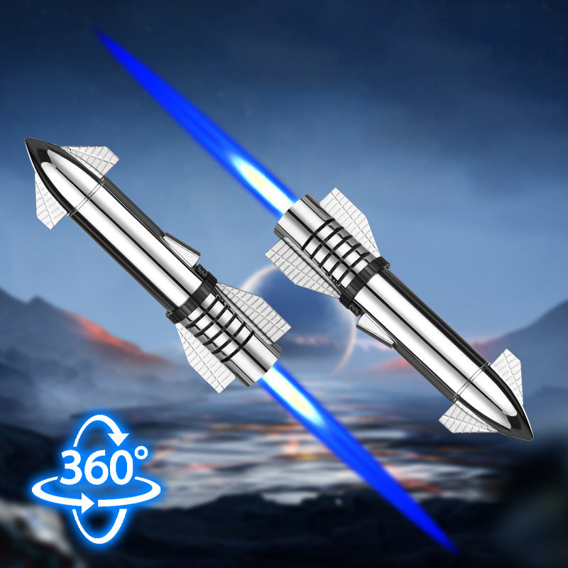 Blue Flame Rocket Multifunction Lighter