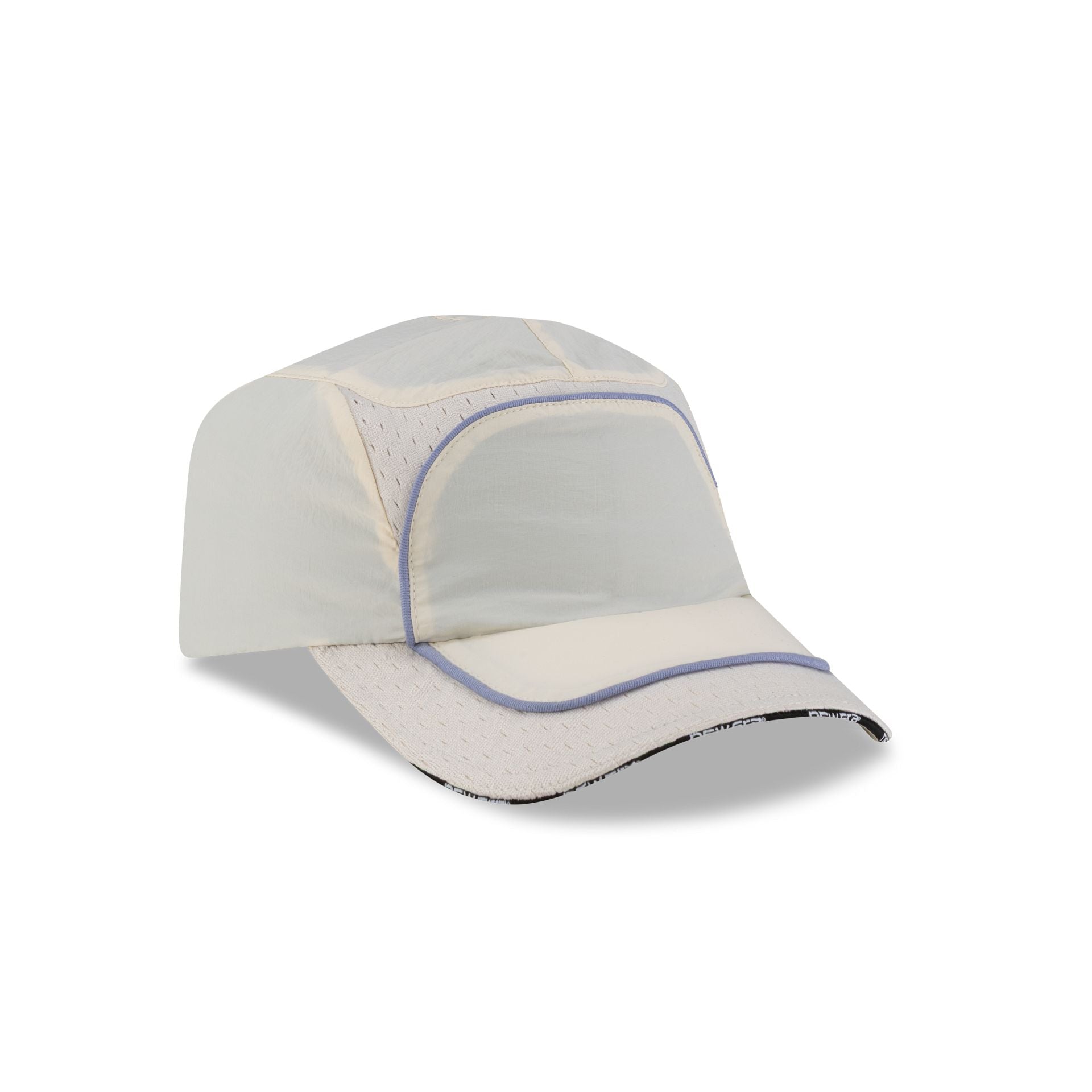 New Era Branded Wavy Chrome White Runner Strapback Hat