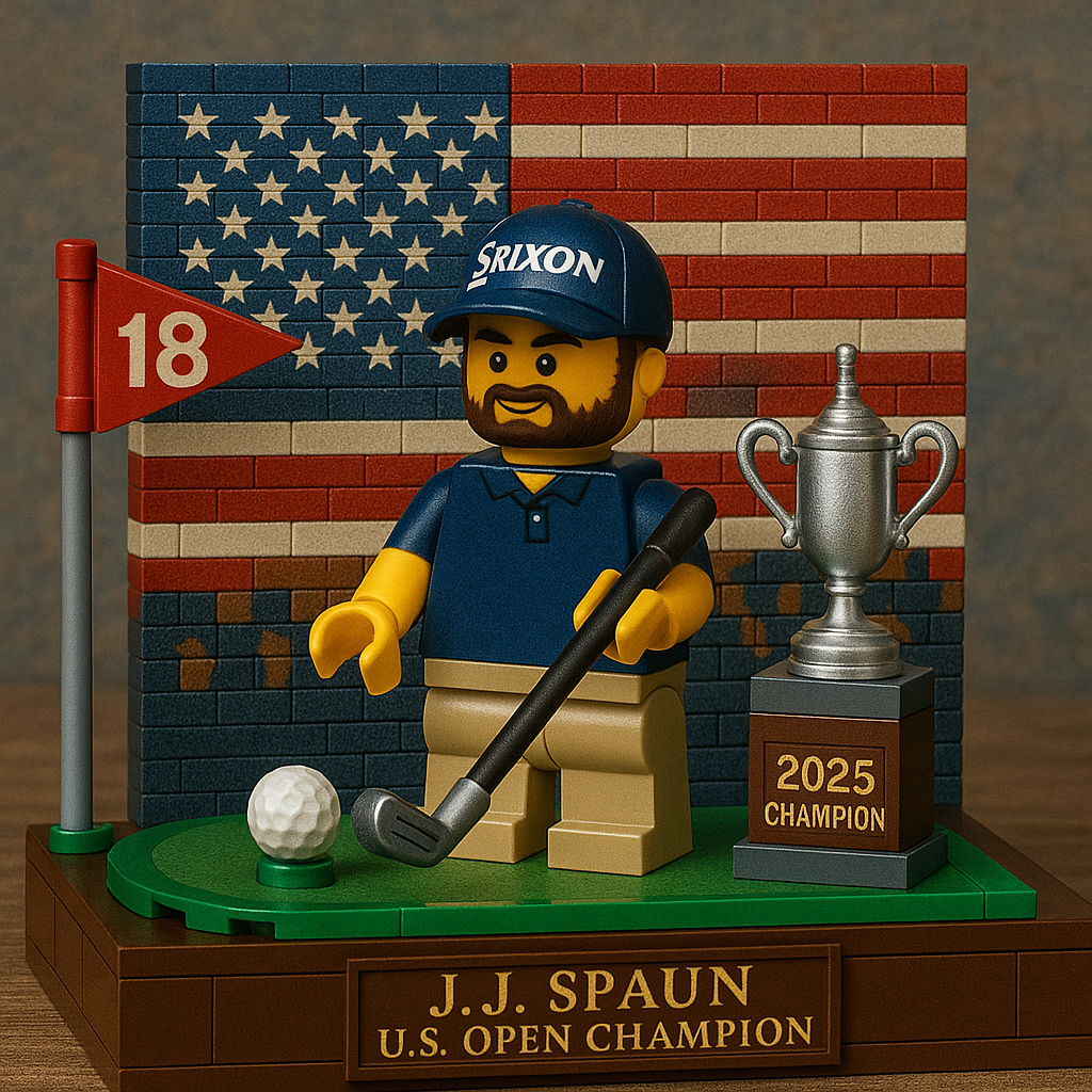 🏌️‍♂️J.J. SPAUN – 2025 US Open Tribute Bricks