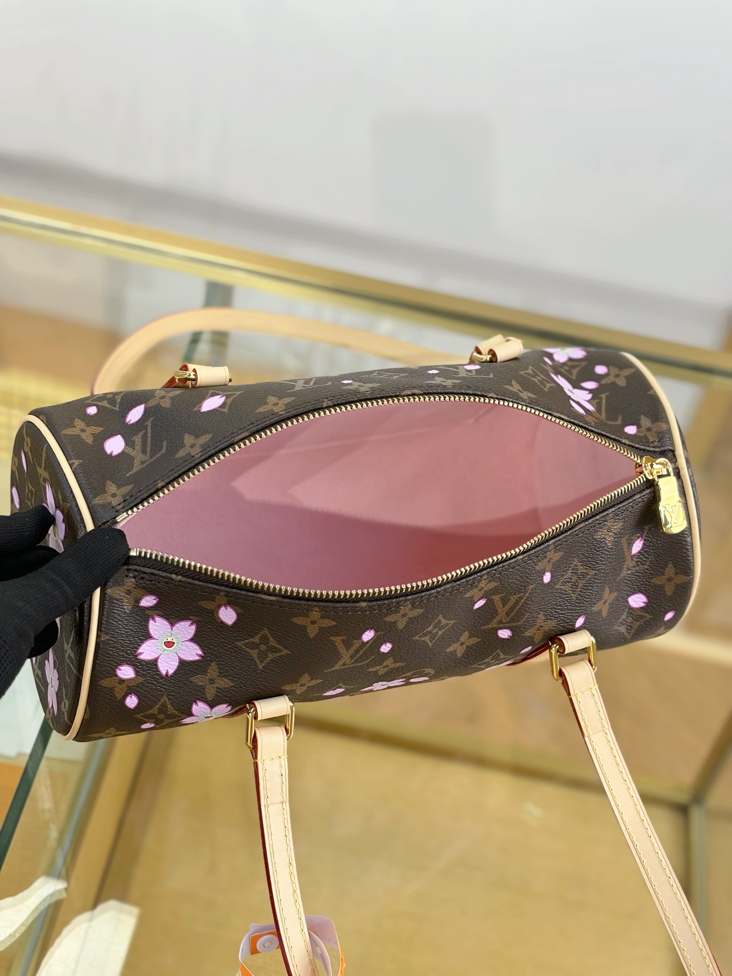 Louis Vuitton x TM PAPILLON Handbag M13097
