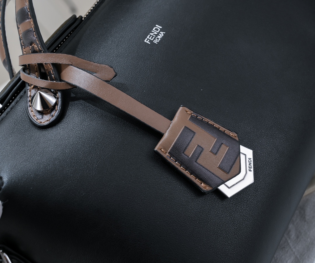 FENDI BY THE WAY REGULAR Boston Pillow Bag F8876