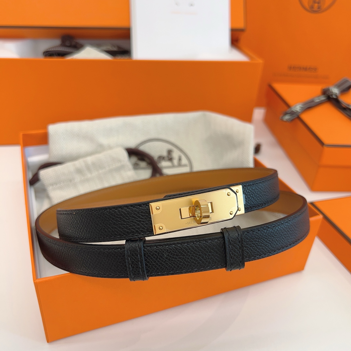 Hermès Women's Belt 1.8CM Width
