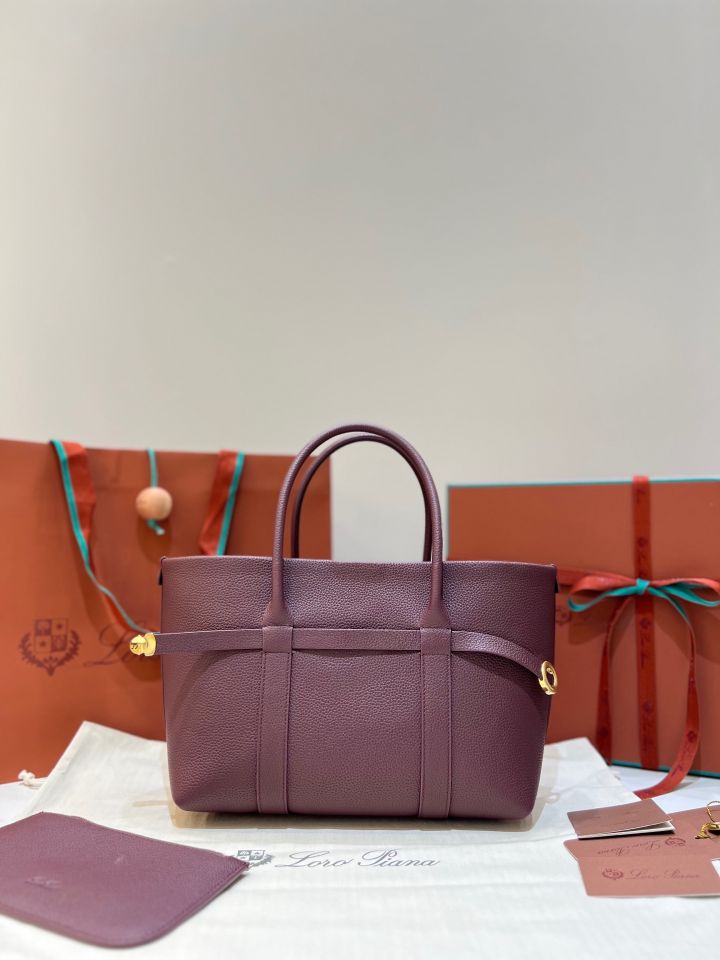 Loro Piana Ghiera Small Shopper
