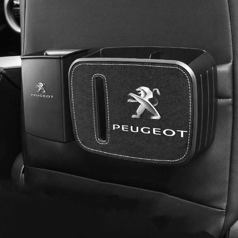 Car Multi-Compartment Garbage Storage Box