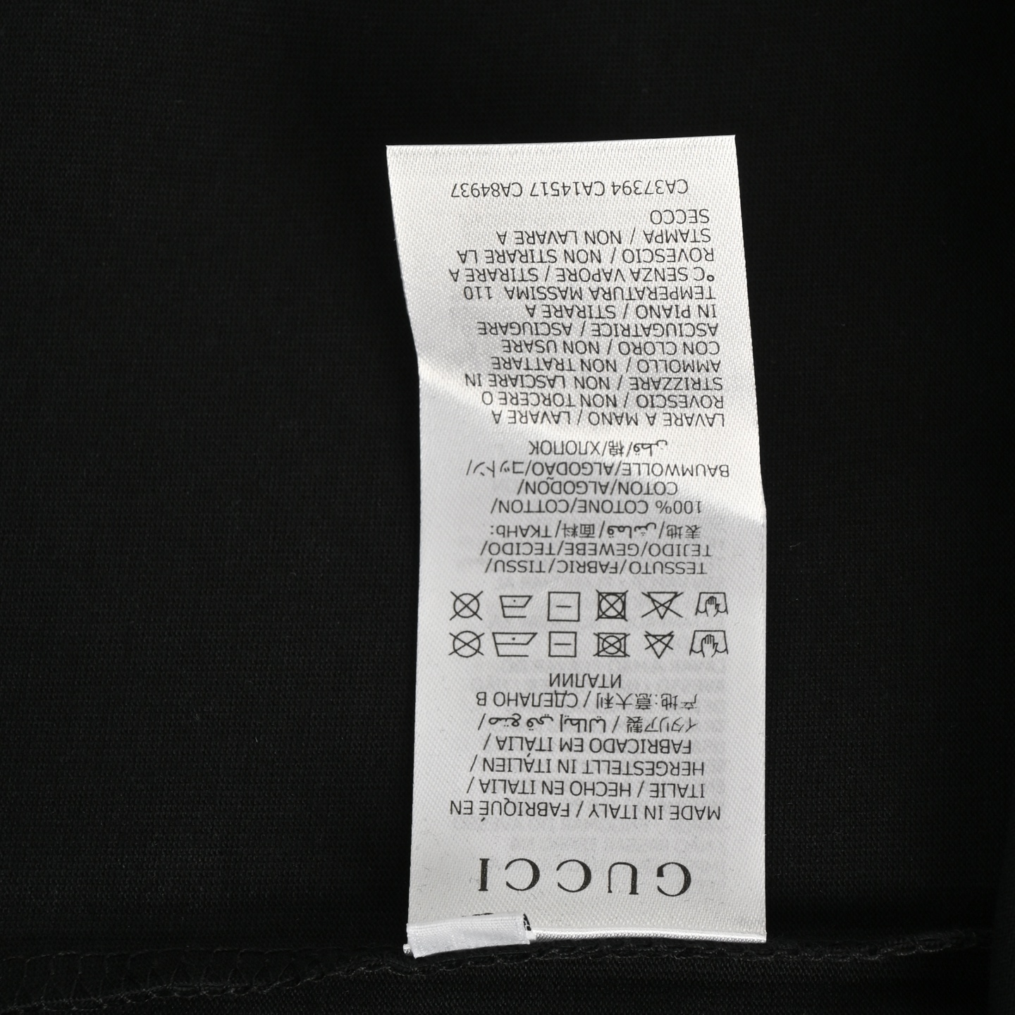 Gucci 25ss bubble short sleeve