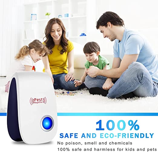 🔥Last Day Promotion-[SAVE 50% OFF]-🦟2023 Upgrated Ultrasonic Pest Repellent for Bugs Roaches Insects Mice Spiders Mosquitoes