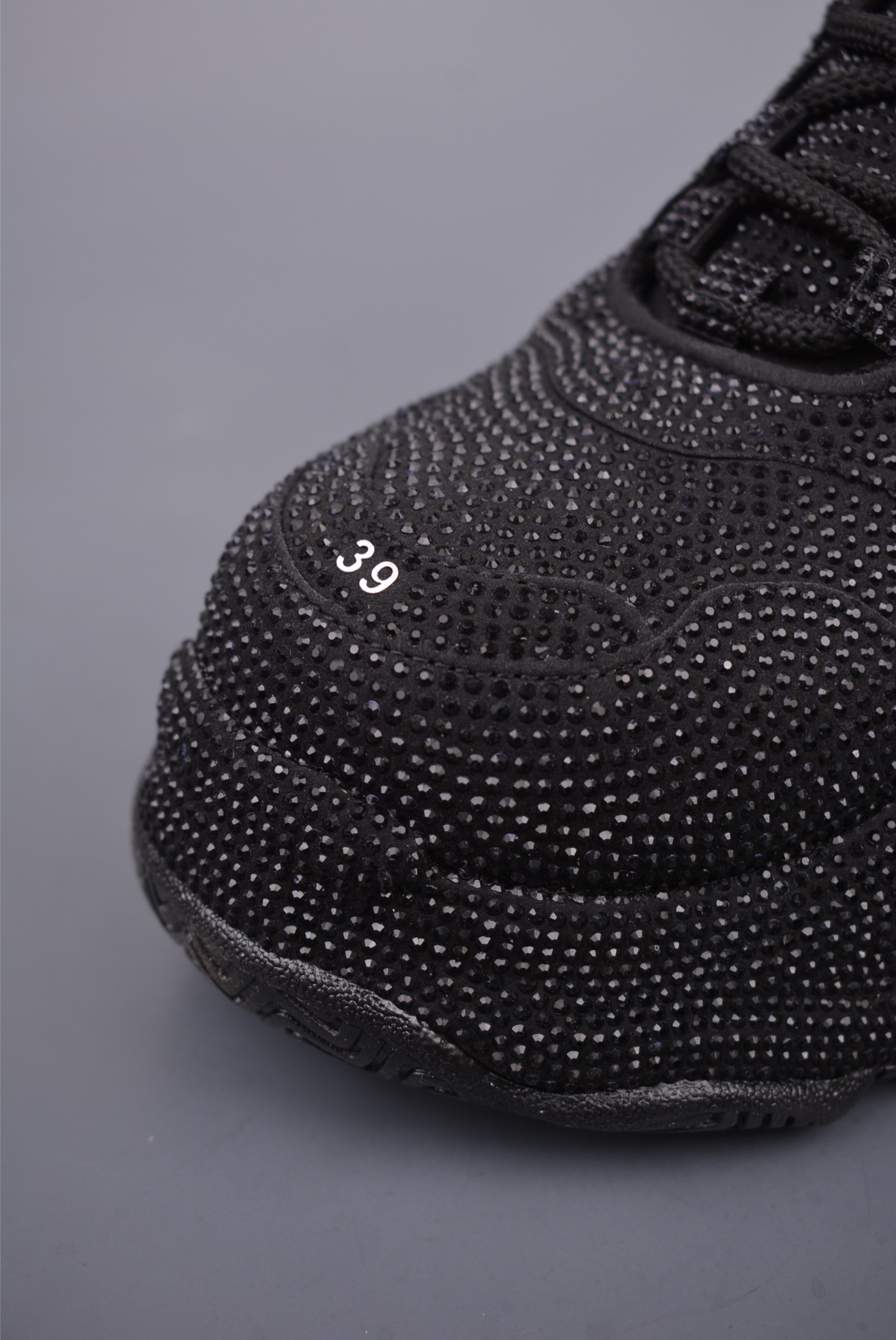 Balenciaga Triple S Trainers Sneaker black diamonds
