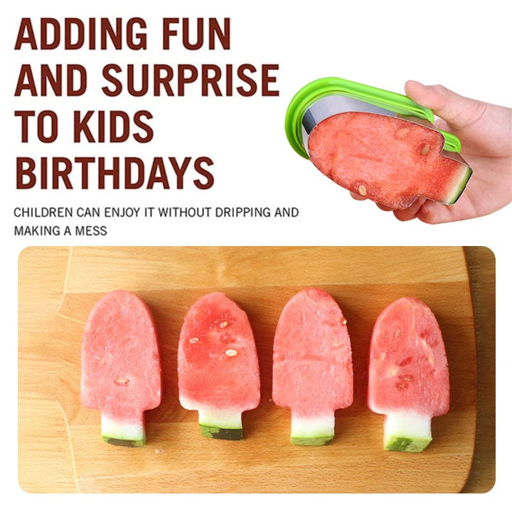 🔥Mother's Day Early Sale-[SAVE 50% OFF]--🍉Popsicle Shape Mold Watermelon Slice Model--BUY 3 GET 3 FREE & FREE SHIPPING