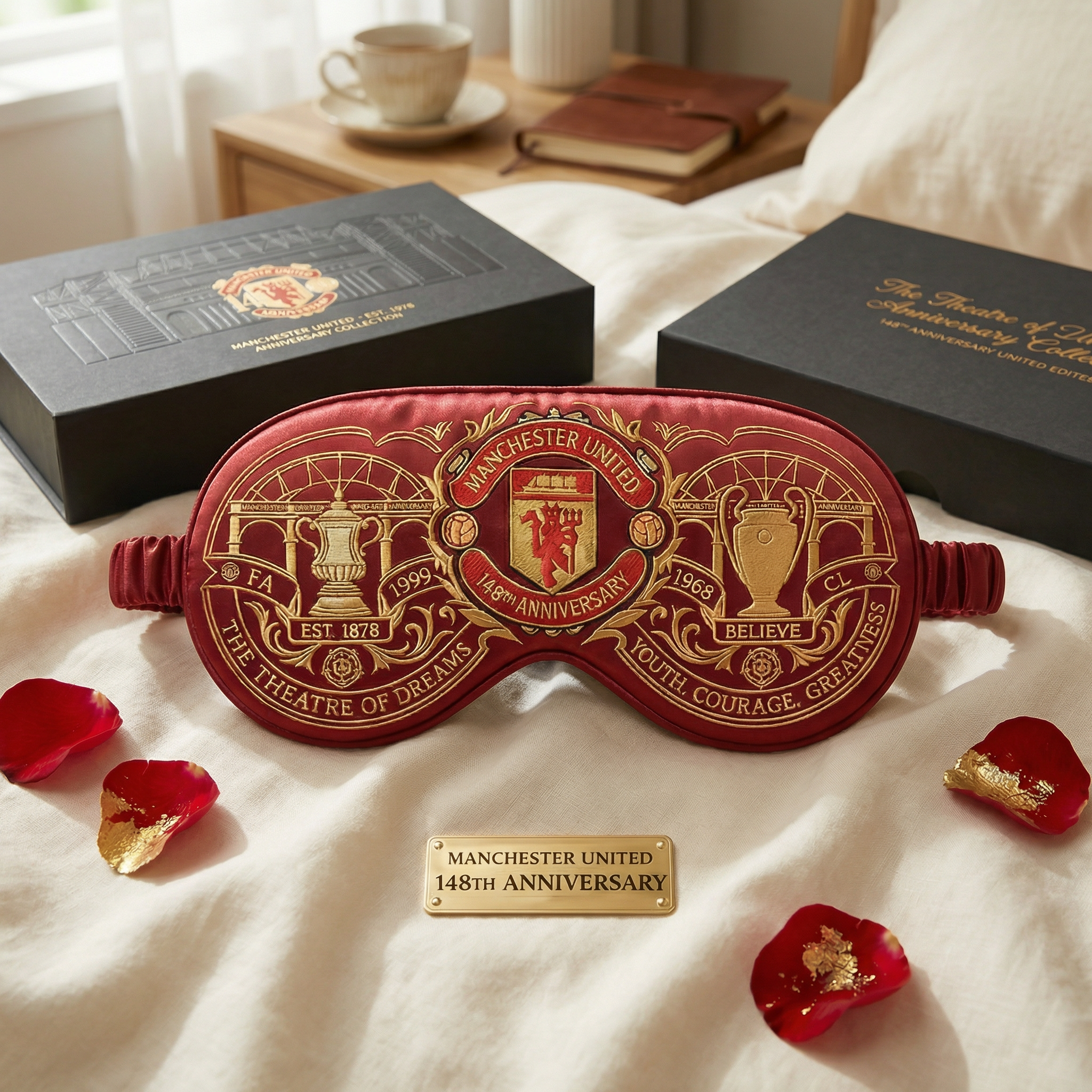 Manchester United 148th Anniversary Sleeping Eyeshade