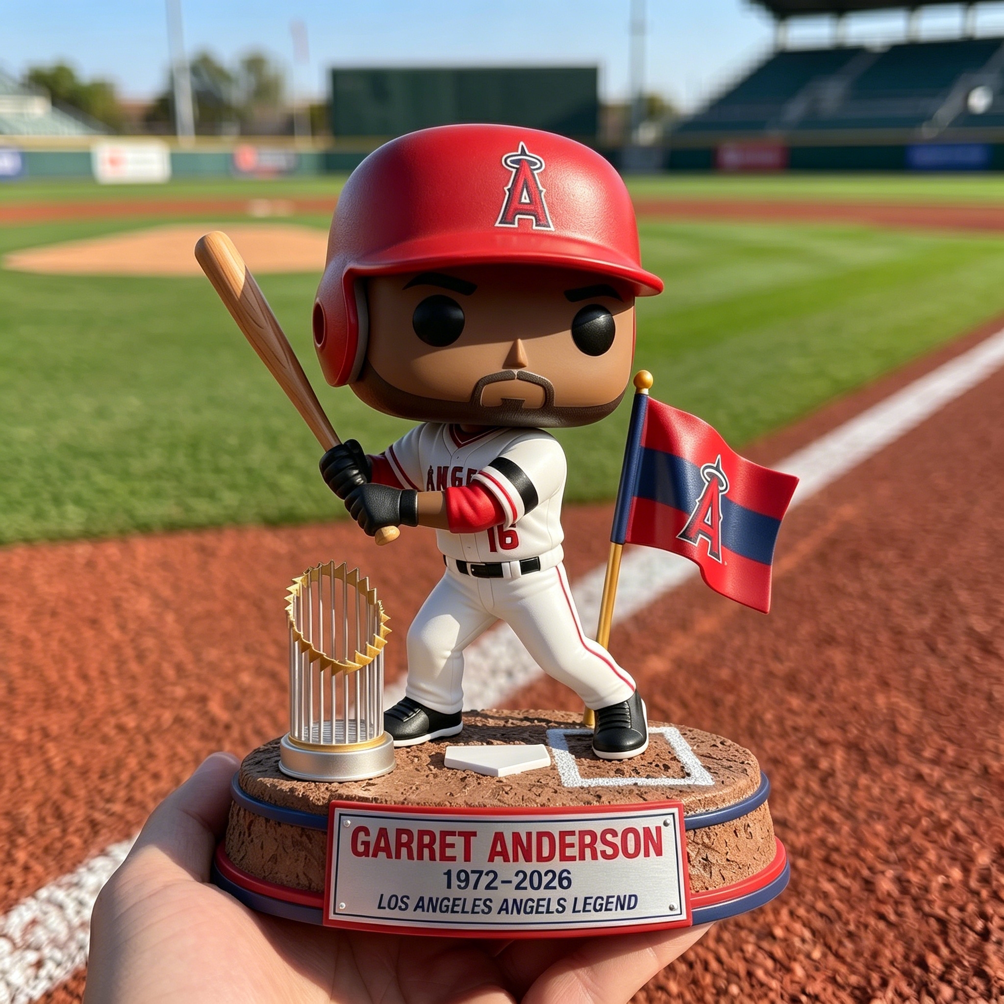 ⚾ Garret Anderson: Forever An Angel – Legends Memorial Funko Pop! 👼