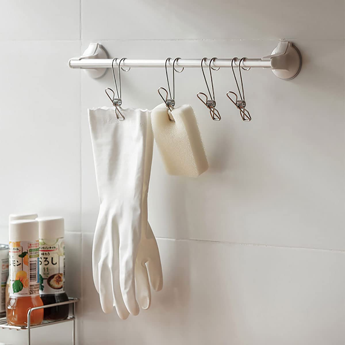 💥50% OFF--Last Day Sale--(SET OF 5PCS)Stainless Steel Metal Long Tail Clip With Hooks