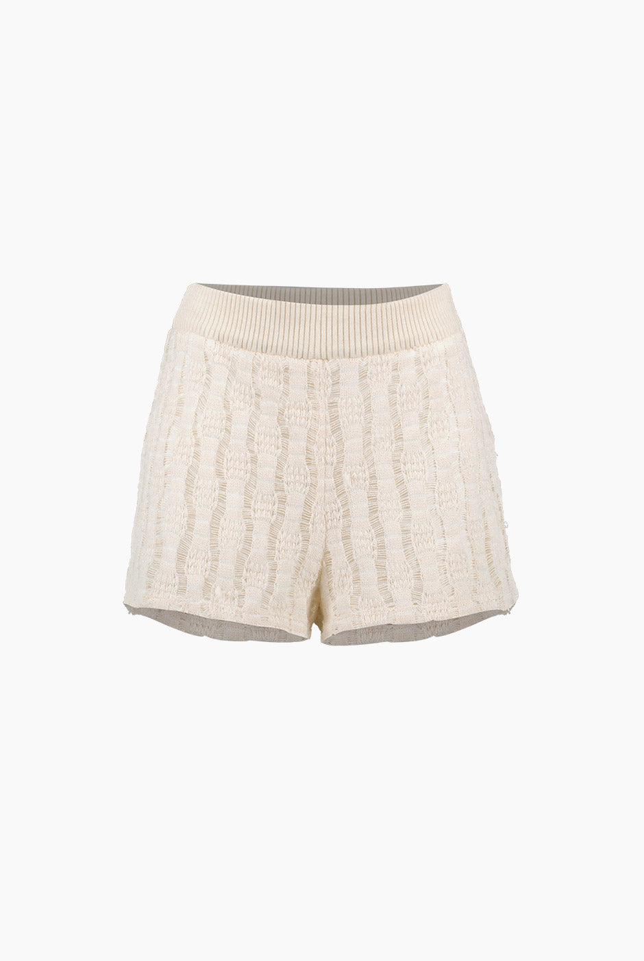 Short tejido con elastico en pretina