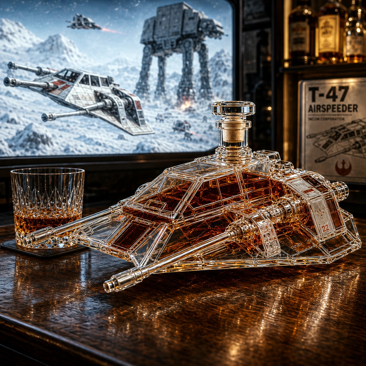 Star Wars 50th Anniversary Galactic Legends Decanter Collection