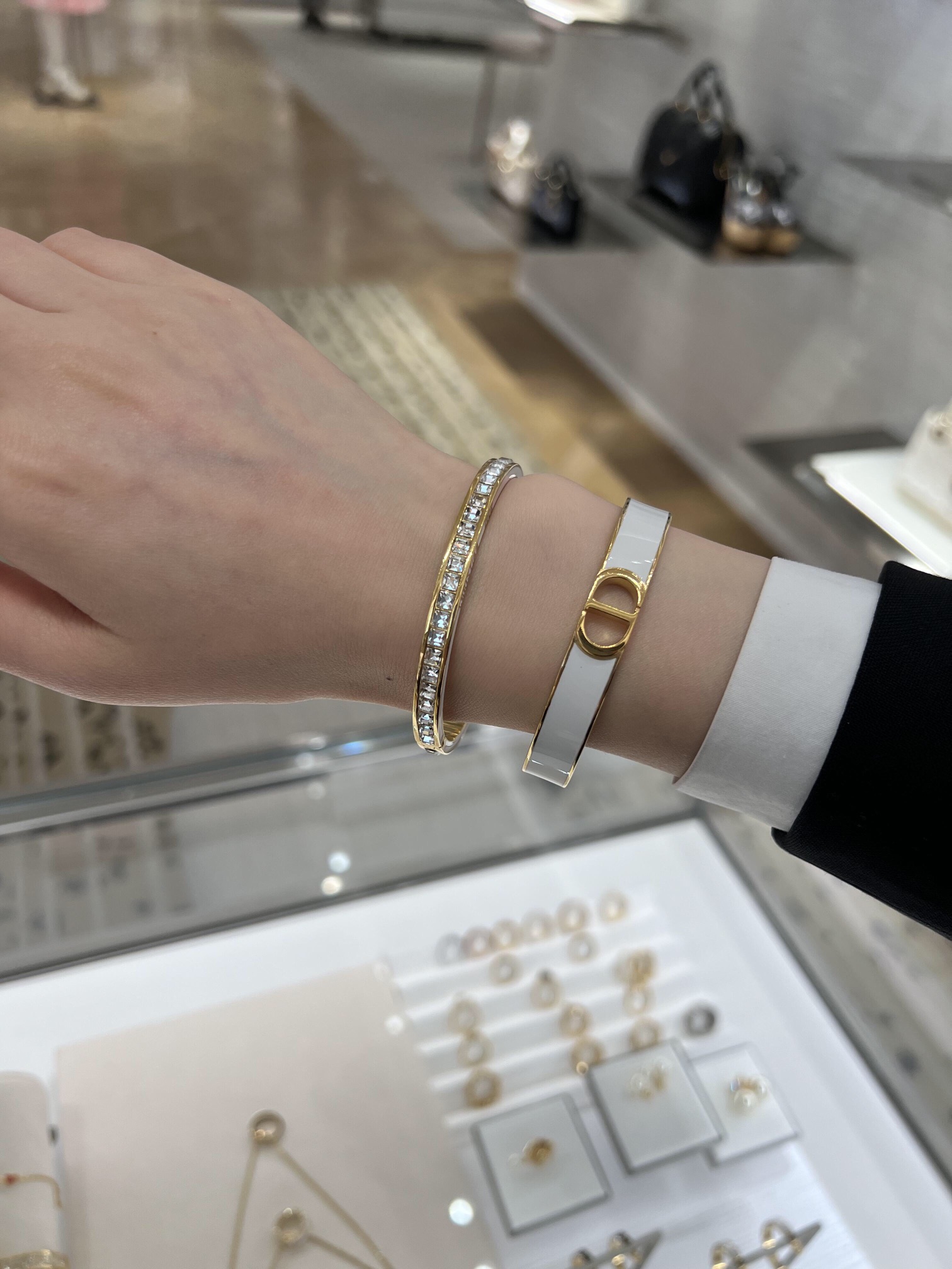 Dior Letter Open Bracelet