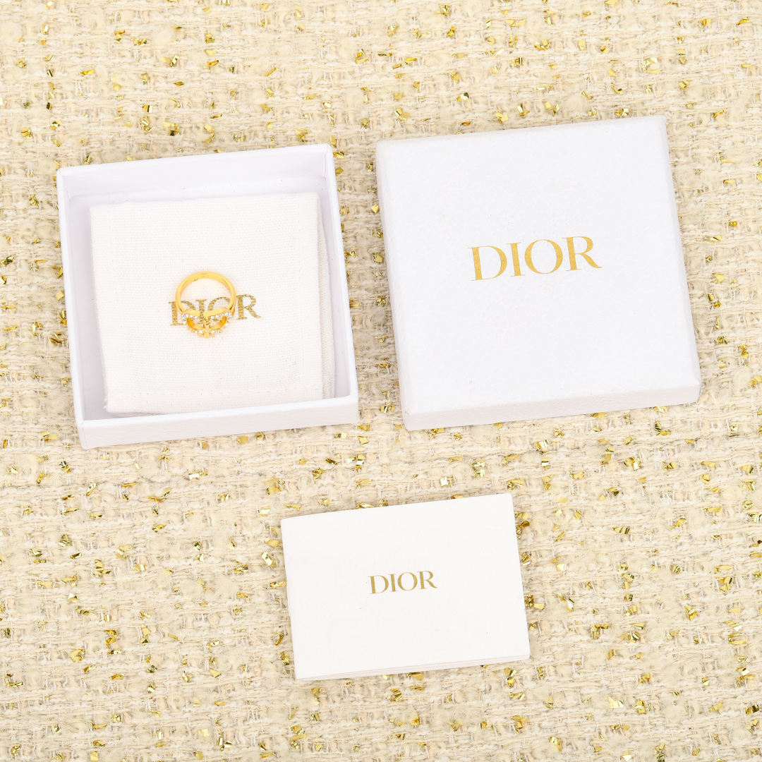 Dior Diamond Bee Ring