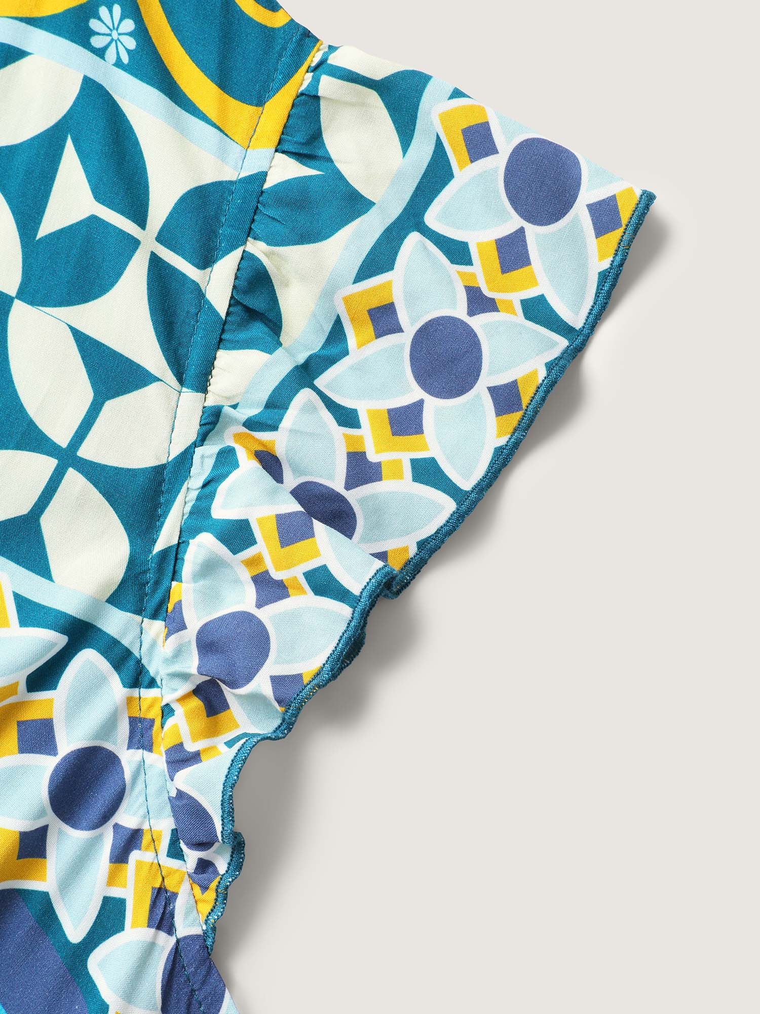 Rayon Boho Stretchy Waist Pockets Midi Dress