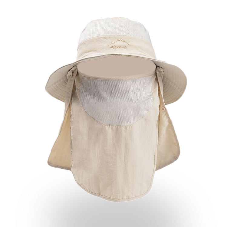 🔥 Hot Selling 🔥-[SAVE 50% OFF]--Men & Women Outdoor UV Sun Protection Wide Brim Hat with Face Cover & Neck Flap--BUY 2 GET FREE SHIPPING!
