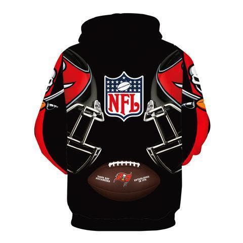 BUCCANEERS 3D HOODIE NEW