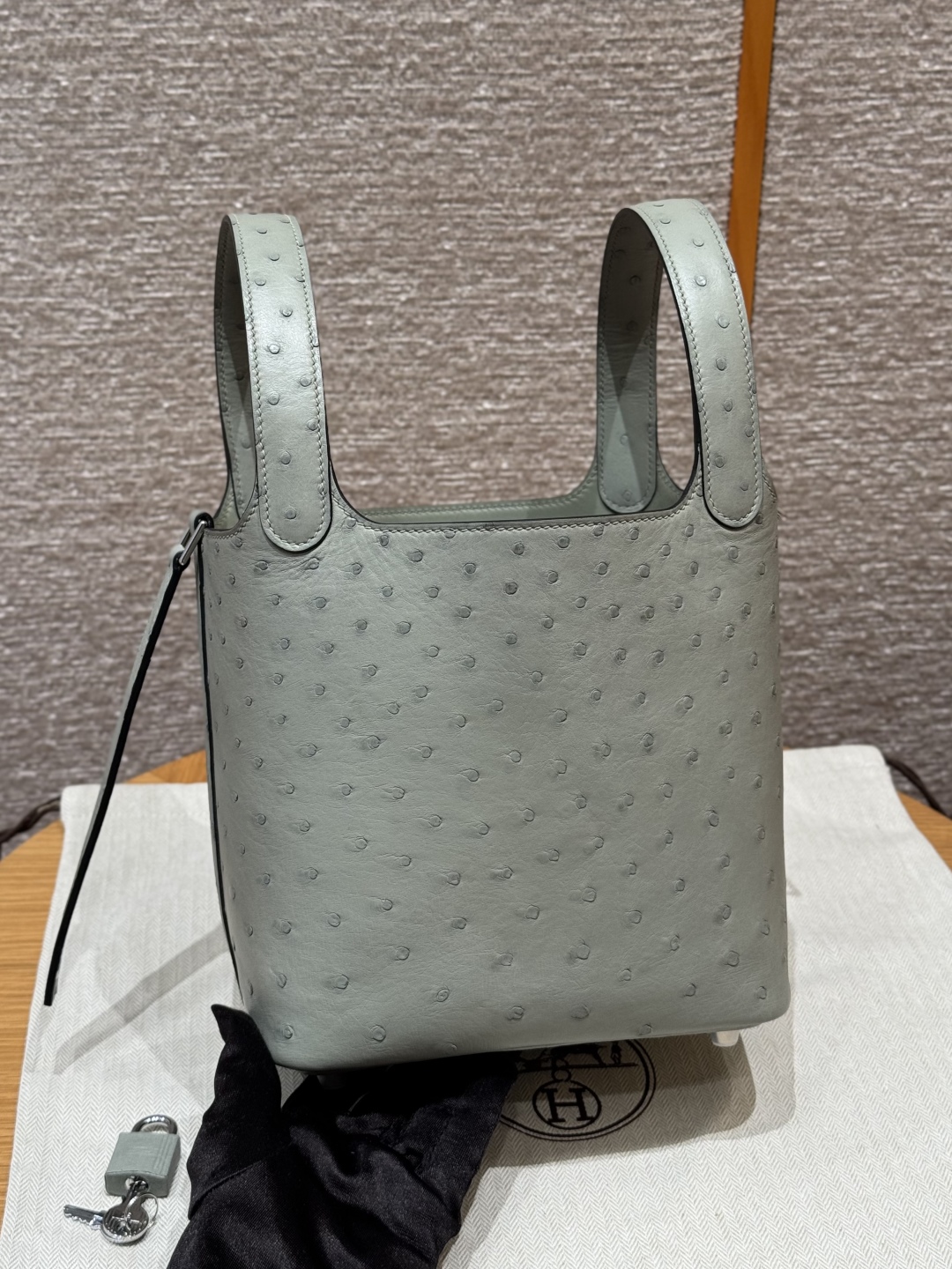 Hermès Picotin 8UBlue glacier Handbag (Handmade to Order)