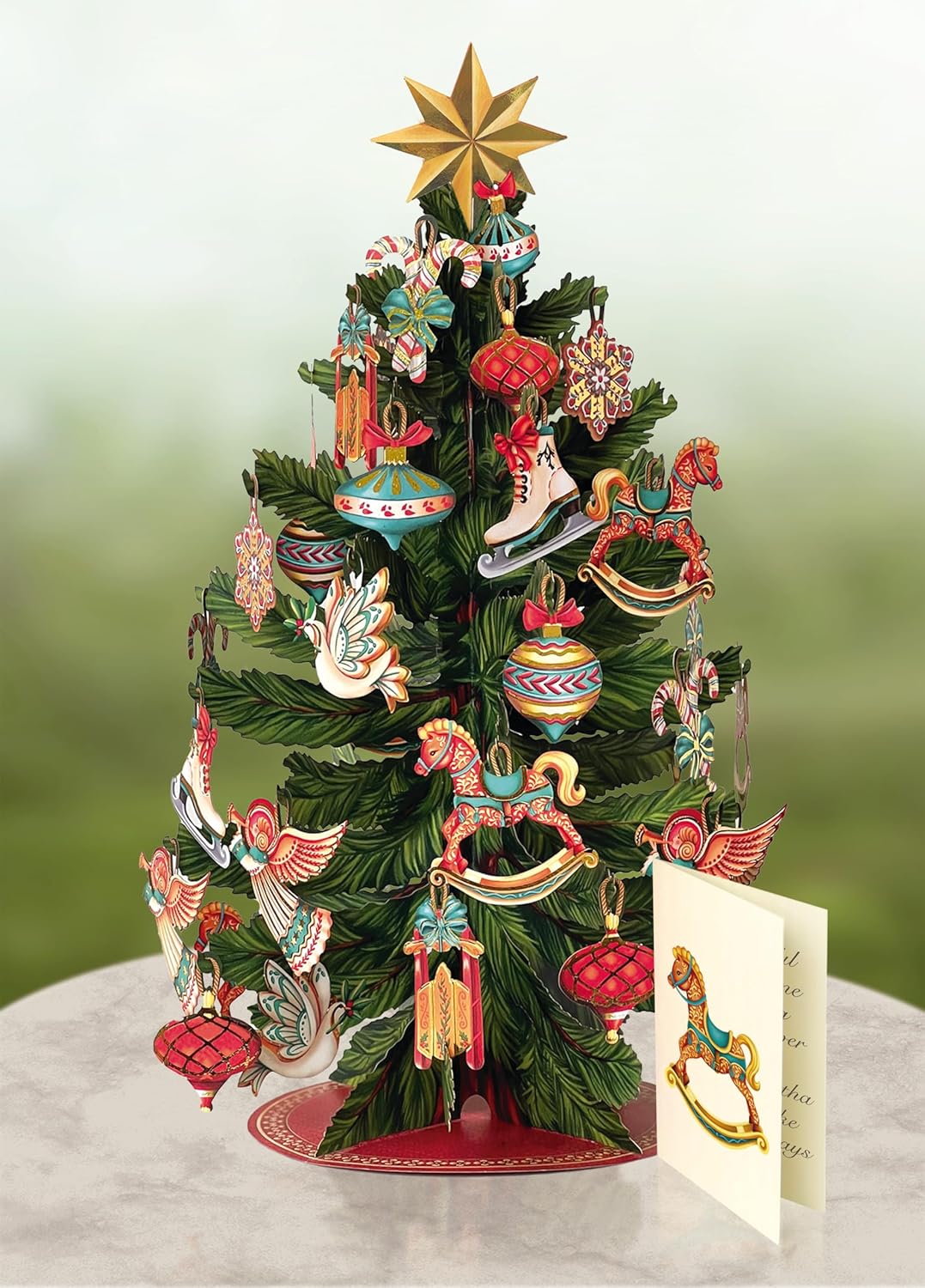 🔥CHRISTMAS ON SALE🔥3D Popup Greeting Cards, Christmas Cards, Holiday Gift Cards with Note Card and Envelope