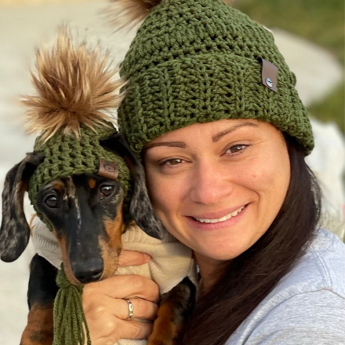 ⚡Flash Sale⚡Pet and Owner  Beanie Set