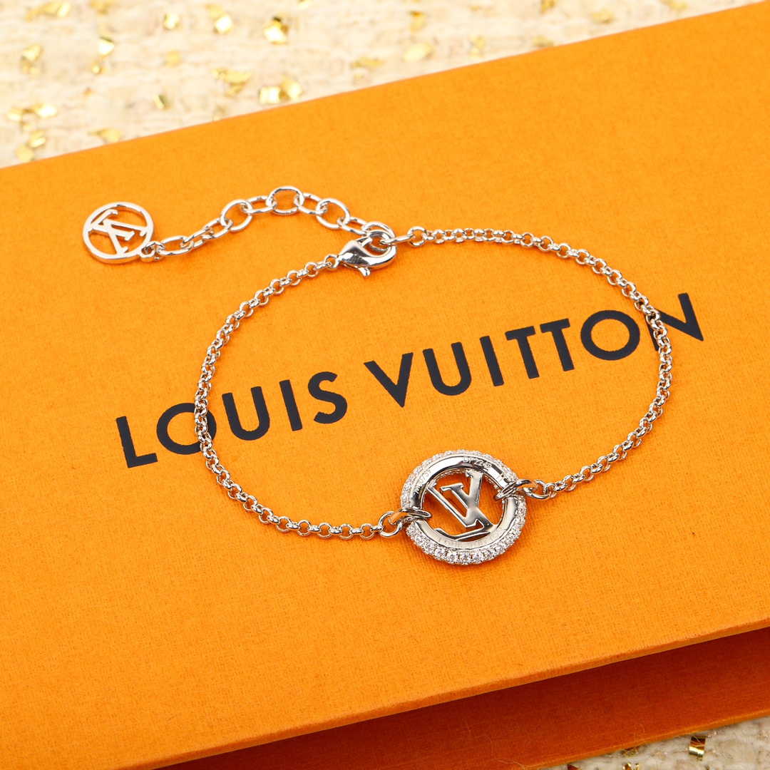 Louis Vuitton Alphabet Diamond Bracelet