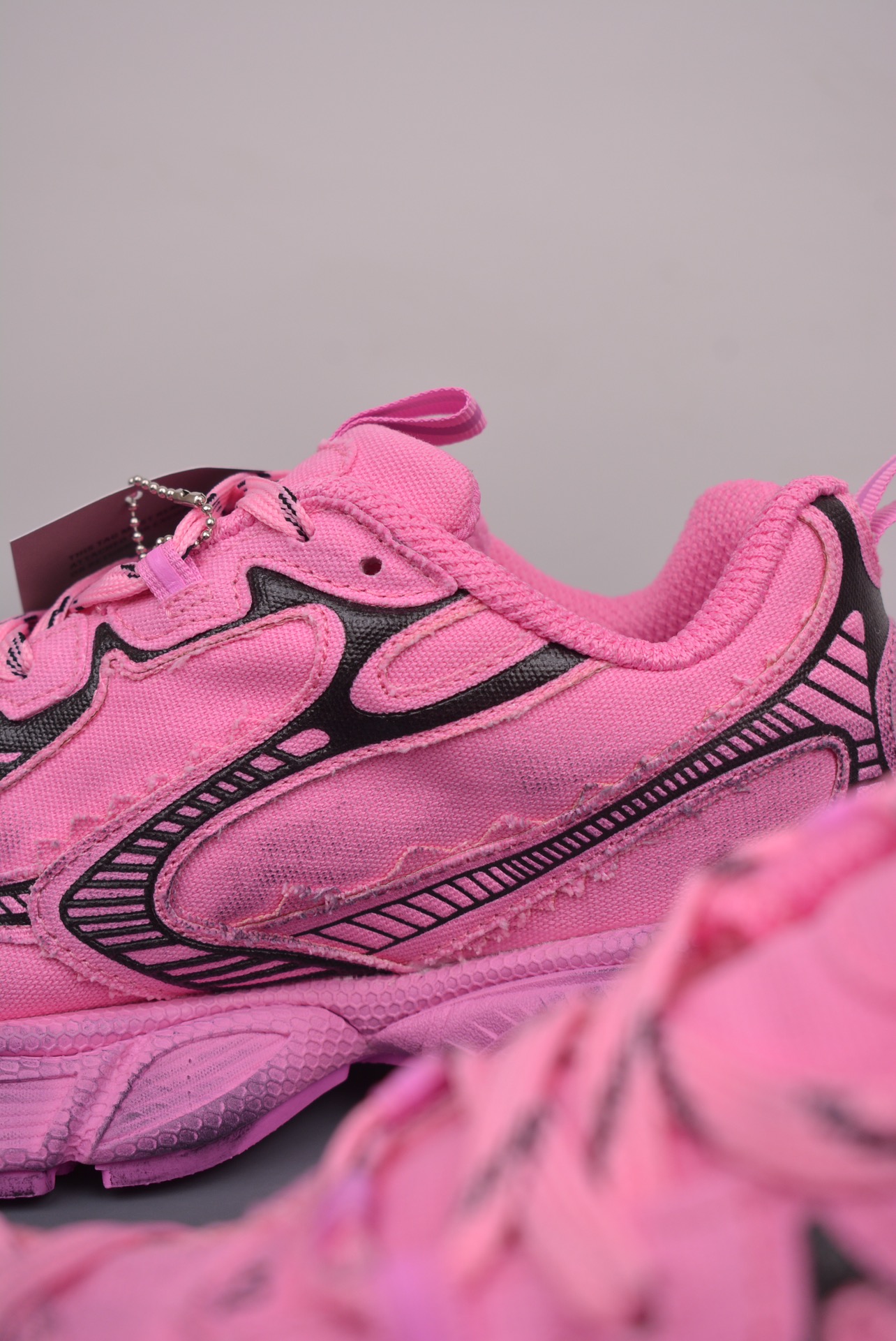 BALENCIAGA 3XL Sneakers Pink Black