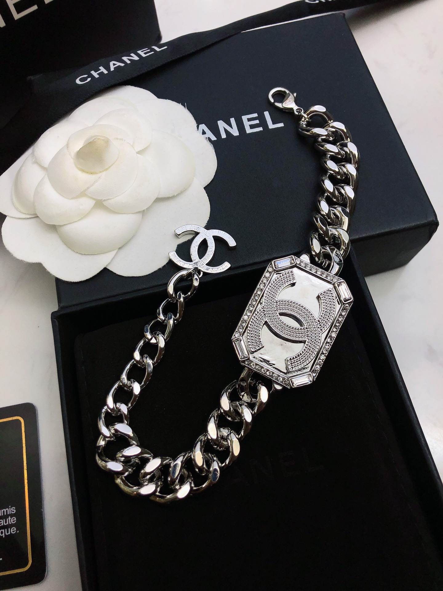 Chanel Flat Chain Bracelet