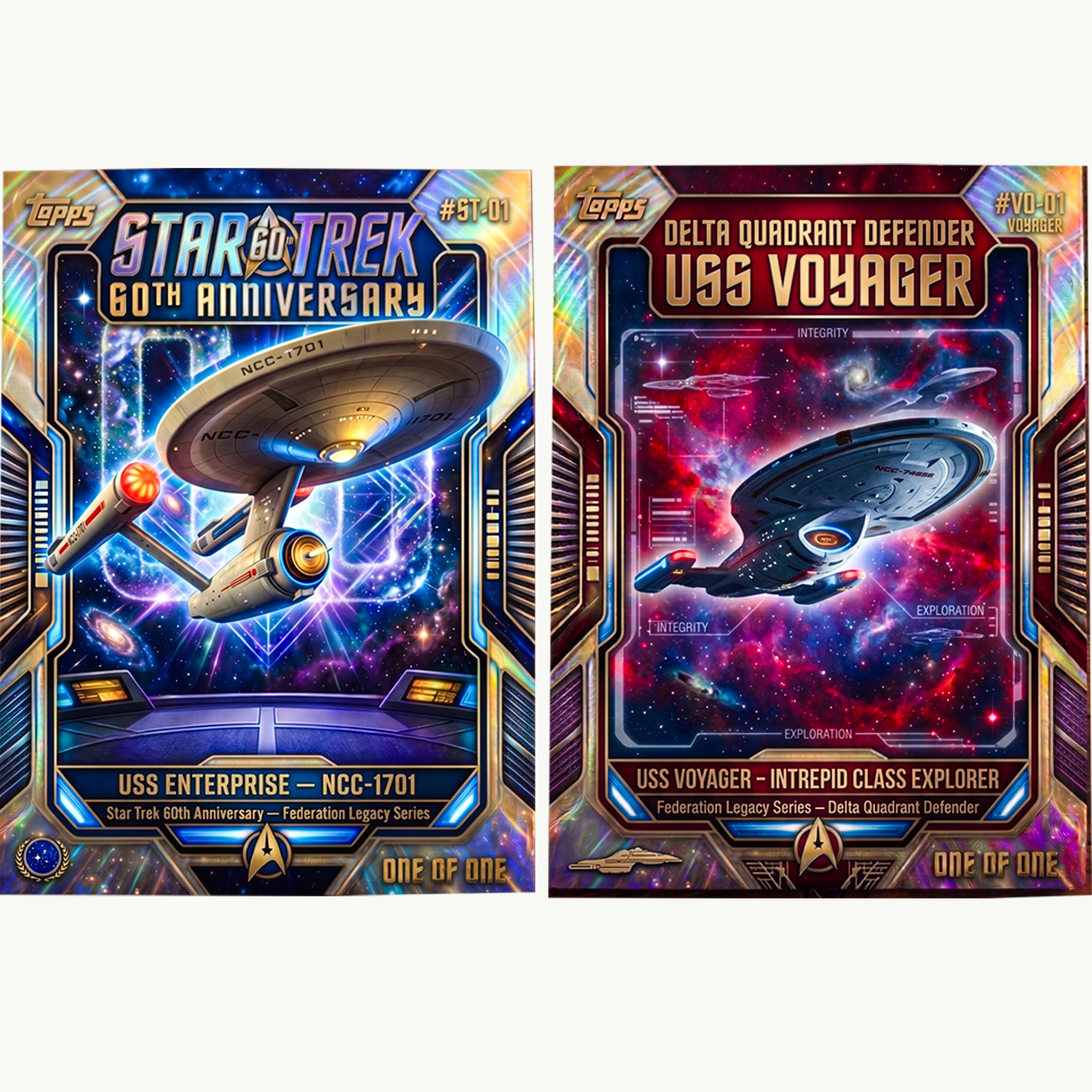 Star Trek 60th Anniversary Premium Collector's Card Box