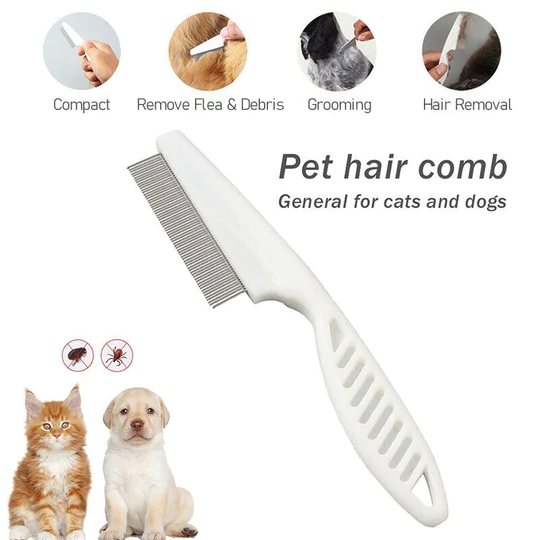(🔥Last Day Promotion-SAVE 60% OFF)-Pet Flea Comb-BUY 5 GET 5 FREE & FREE SHIPPING