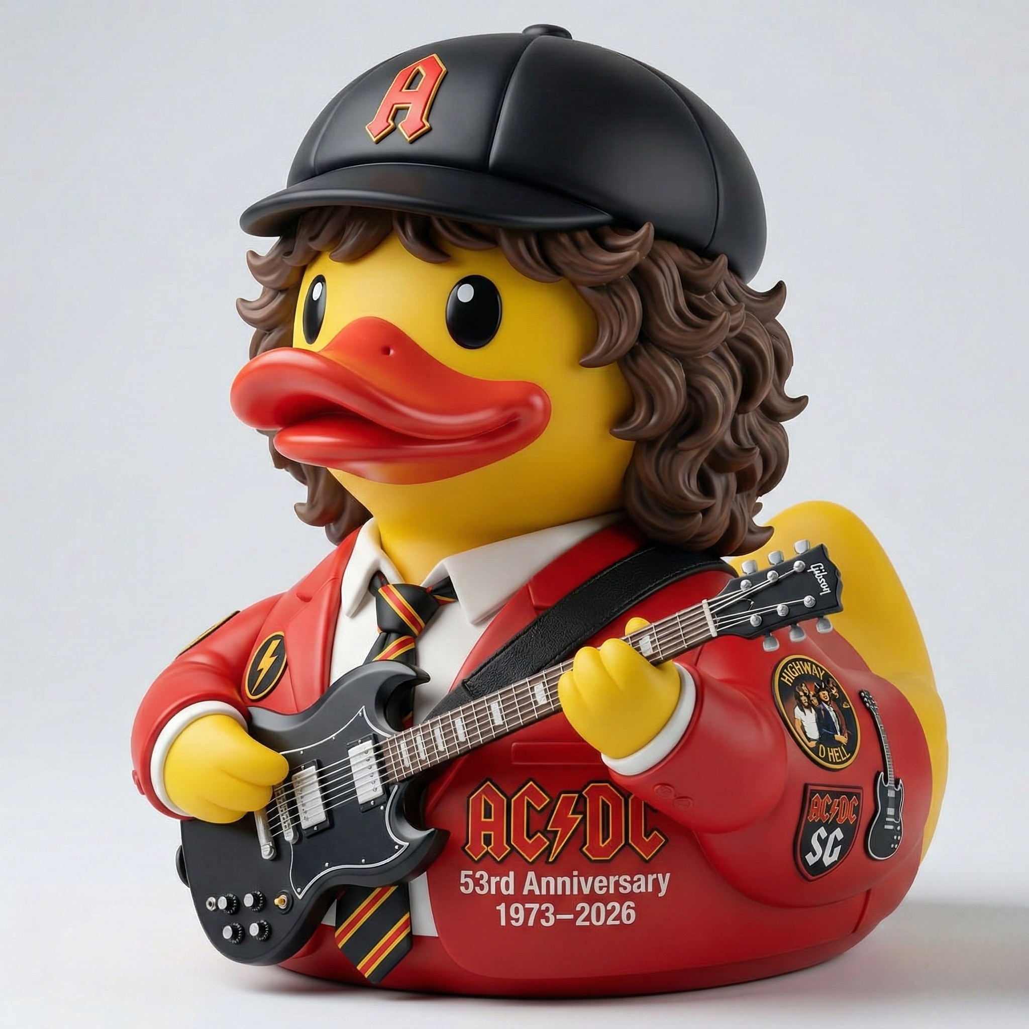 AC/DC 53rd Anniversary Rock Legend Duck(1973–2026)