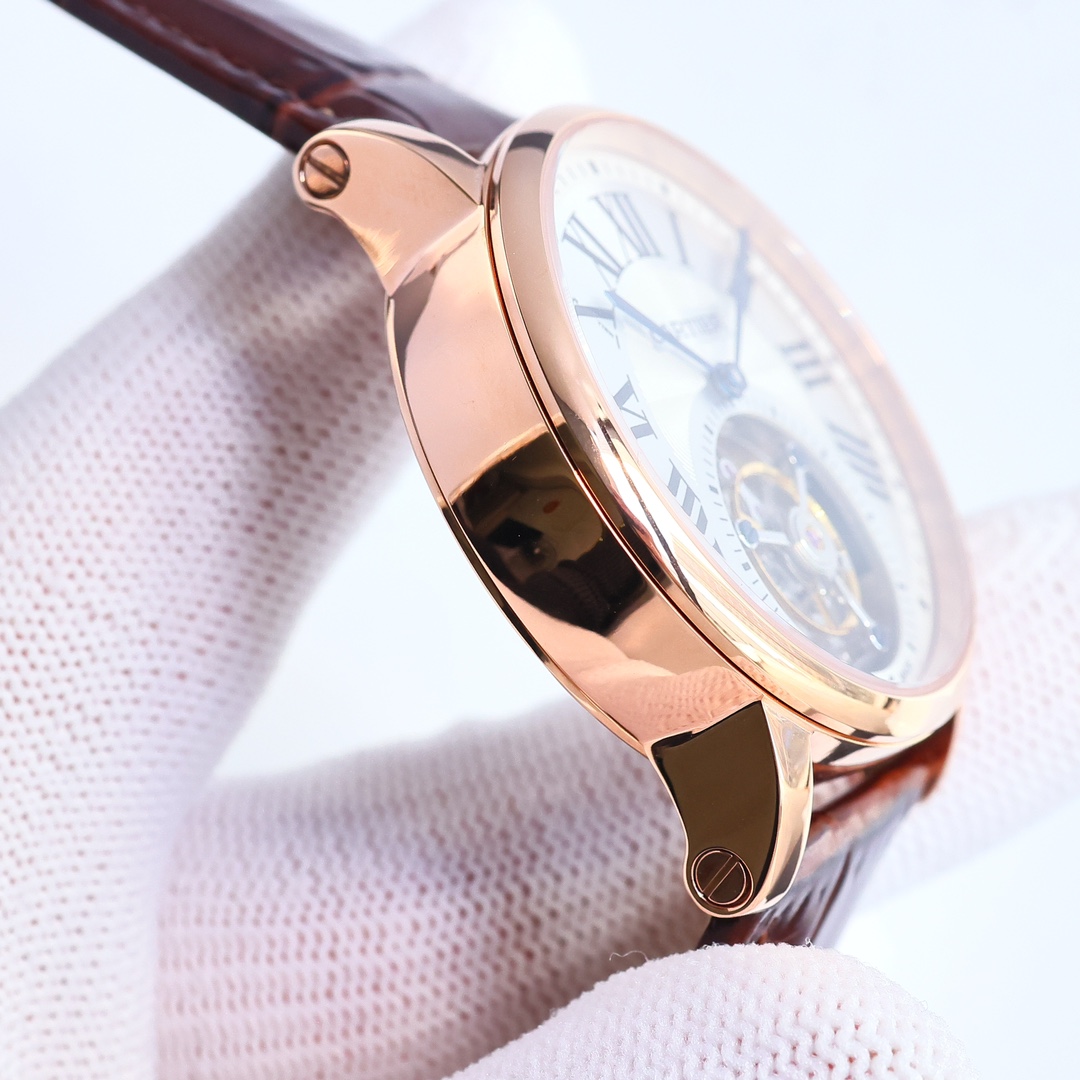 Cartier True Flywheel KF1 Rotonde de Cartier Tourbillon Cadran Love Tourbillon Watch