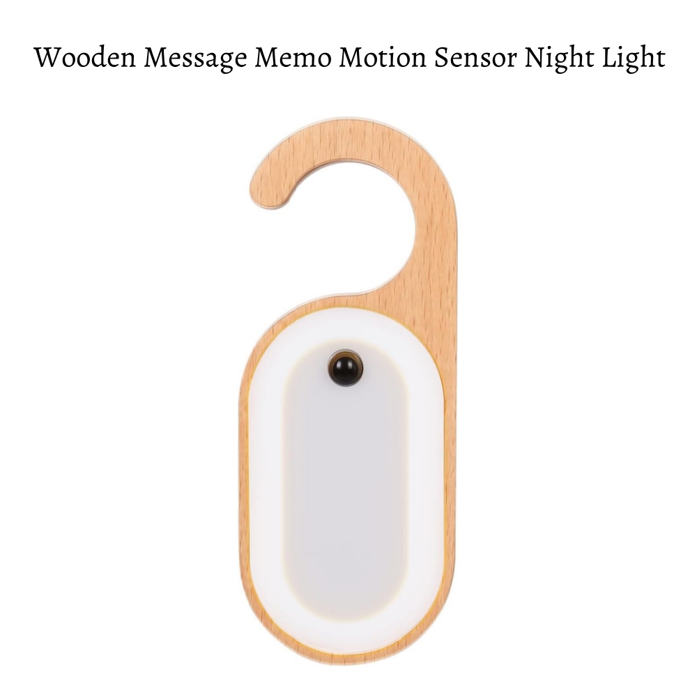 🔥Hot Sale🔥Wooden Sensor Night Light, Doorknob Board LED Lamp-🔥BUY 3 GET 3 FREE & FREE SHIPPING