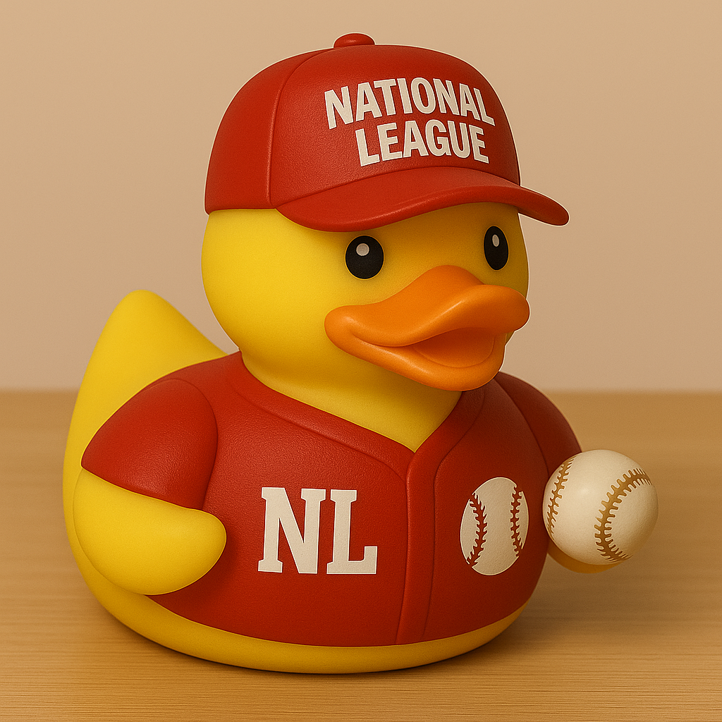 American League vs National League Rubber Duck