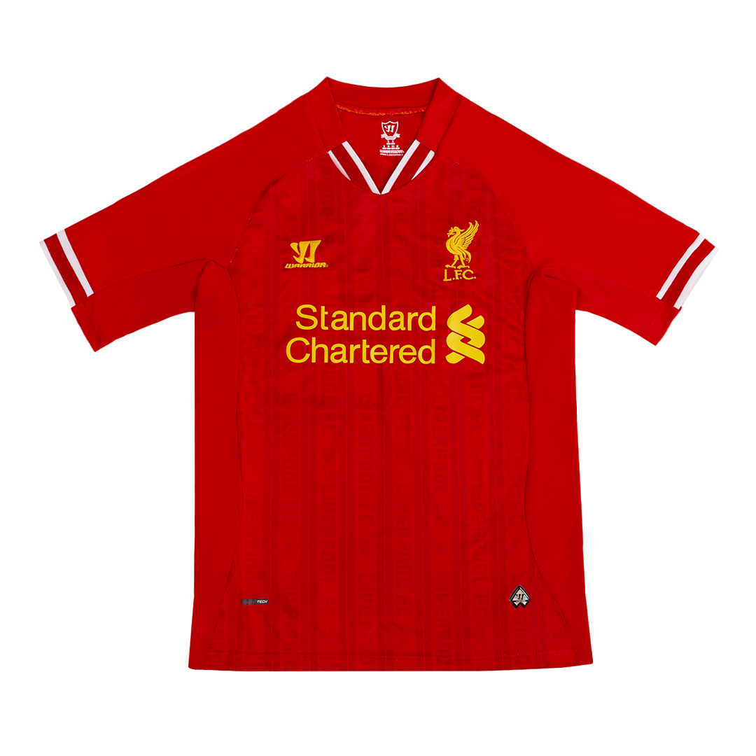 SUAREZ #7 Liverpool Retro Home Football Shirt 2013/14