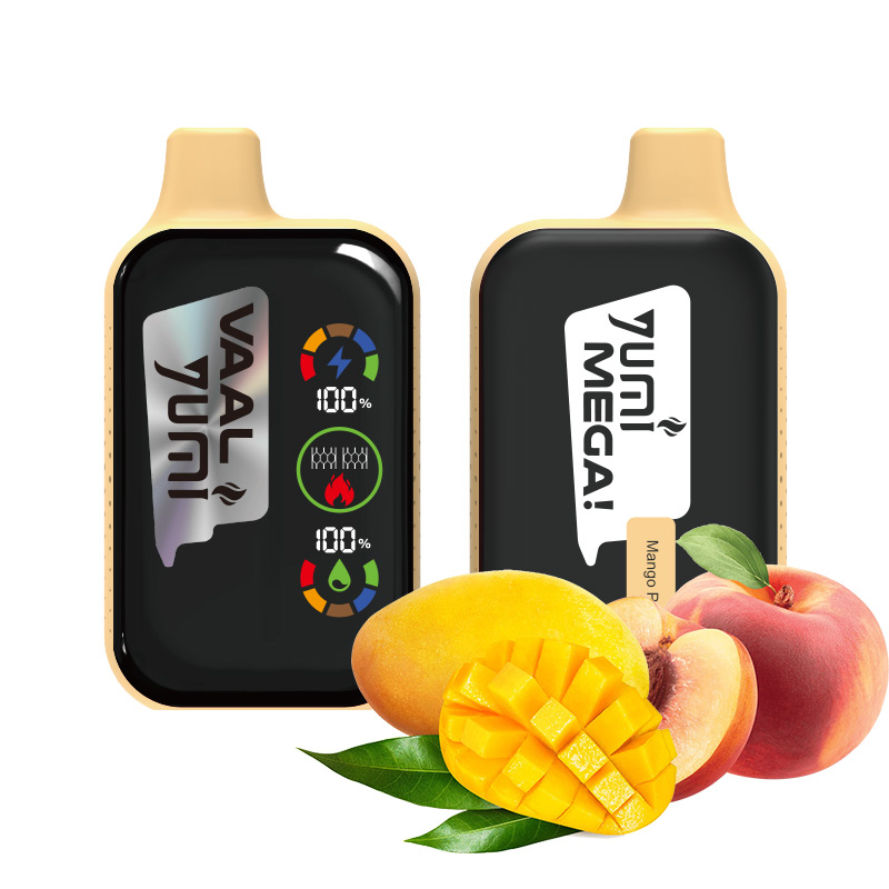 YUMI & VAAL Mega 20000 puffs -- Mango Peach