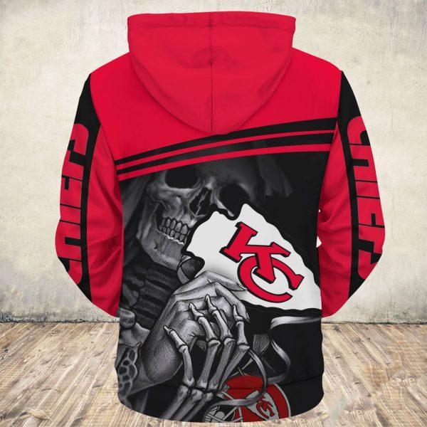 KANSAS CITY CHIEFS SKULLS 3D MVP