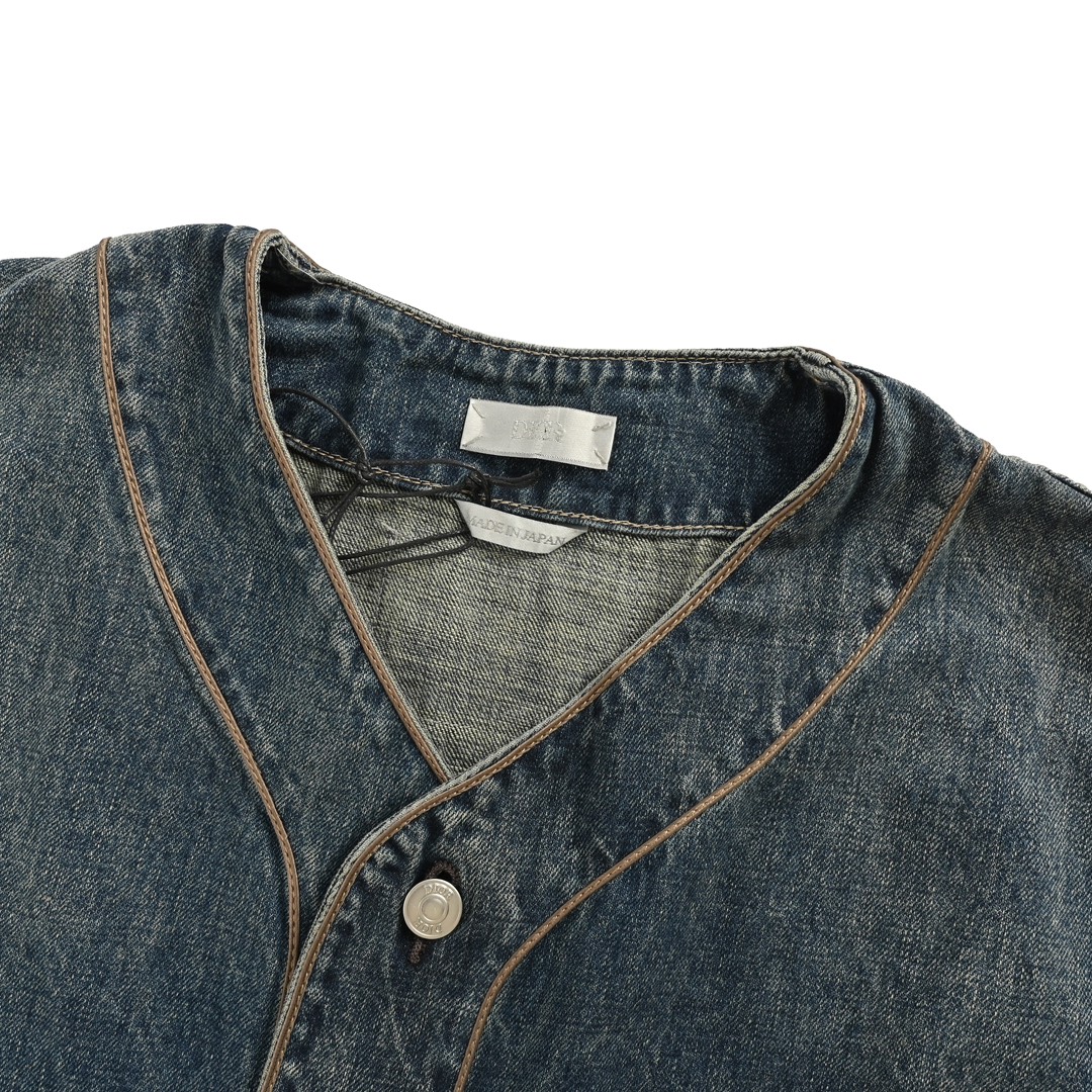 Dior 24Fw denim baseball jacket