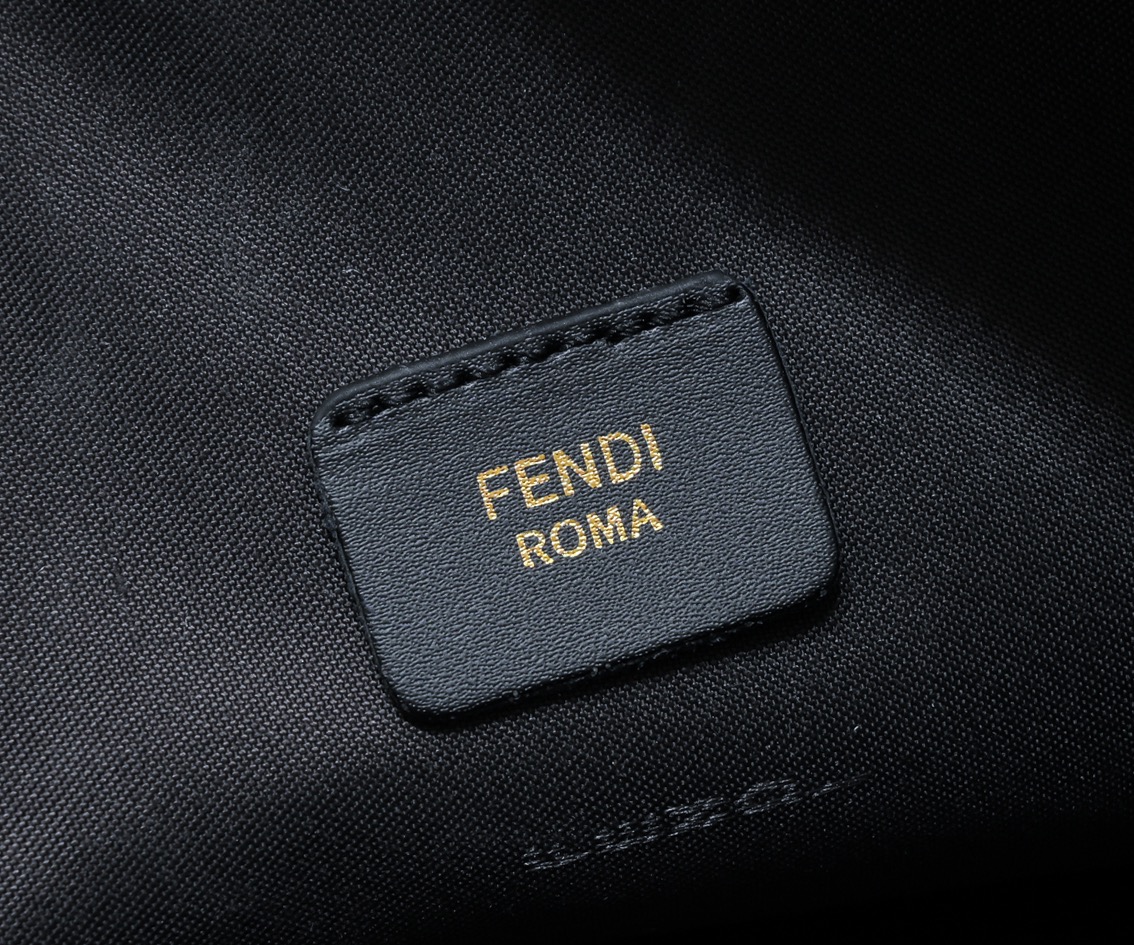 FENDI BY THE WAY REGULAR Boston Pillow Bag F8876