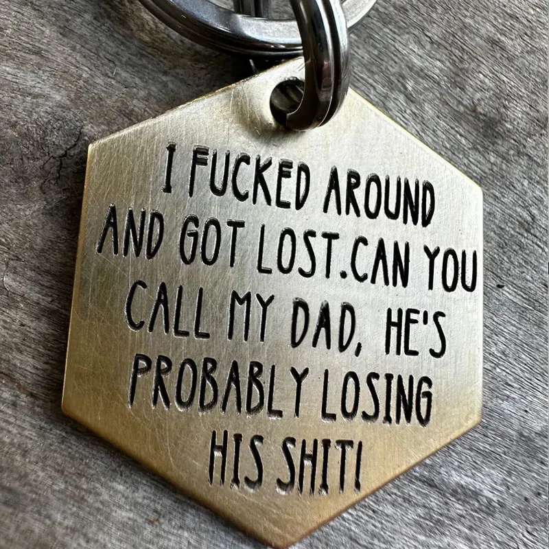 Personalized Funny Pet Tag