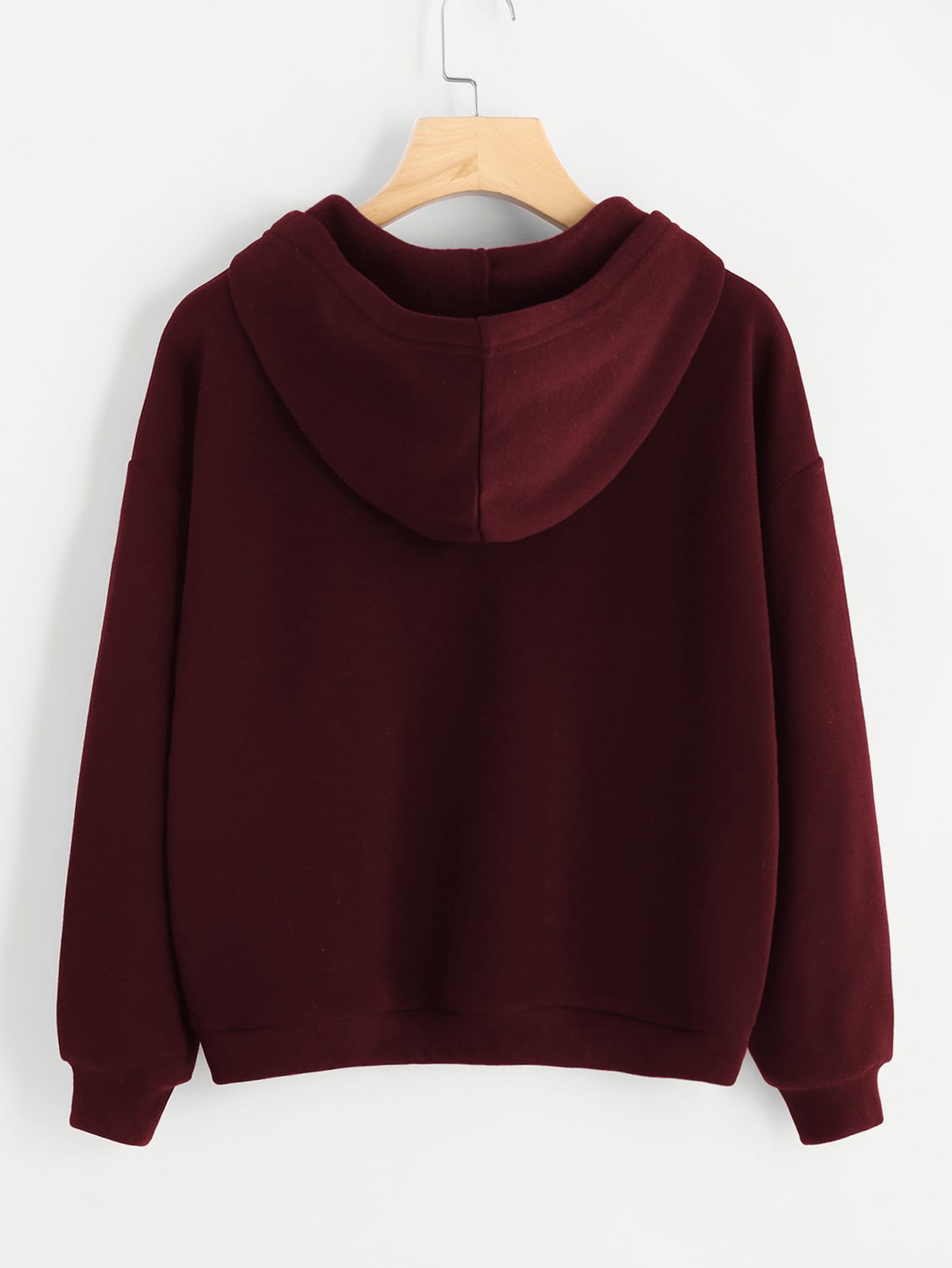 Drop Shoulder Hoodie