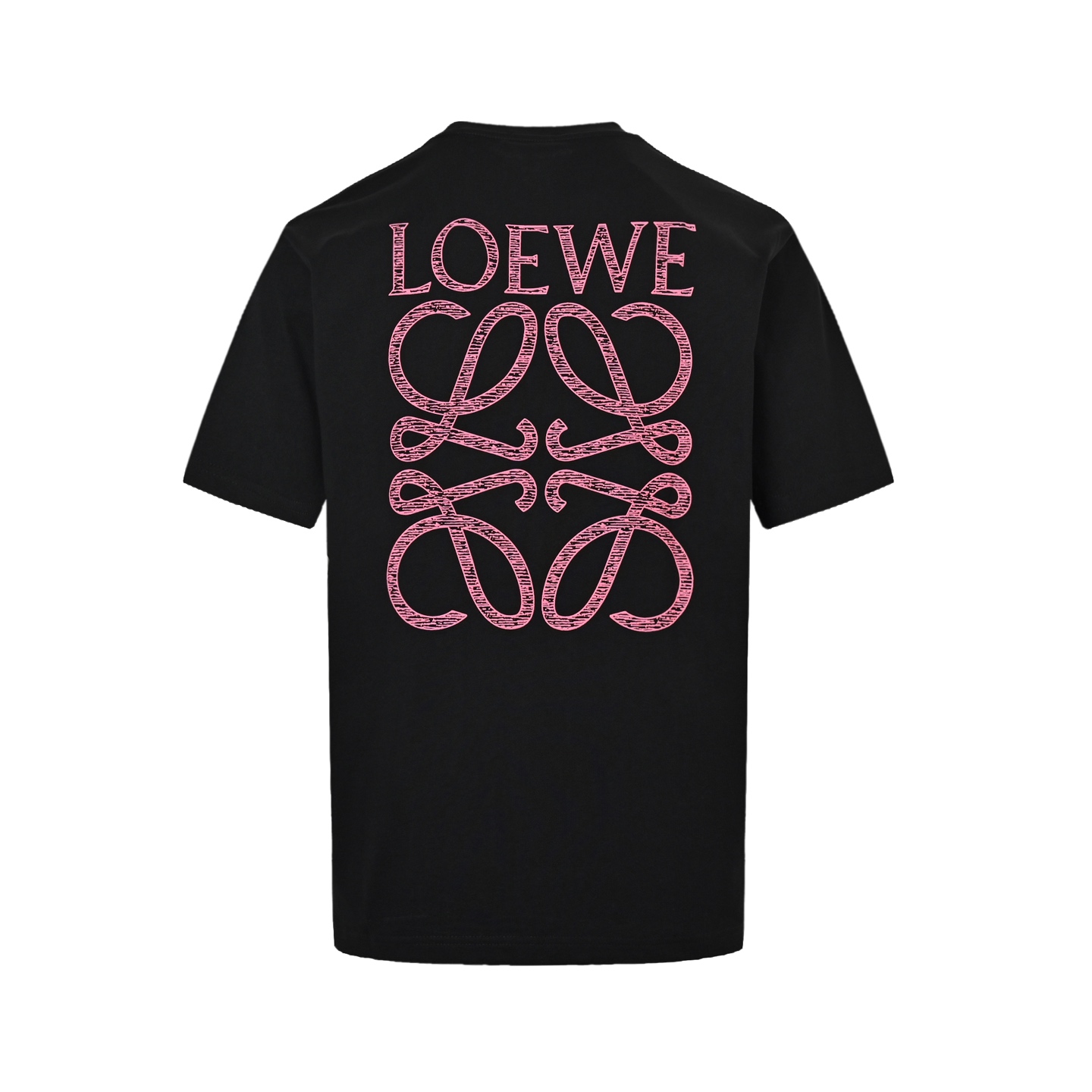Loewe 25ss front and back logo print short sleeves