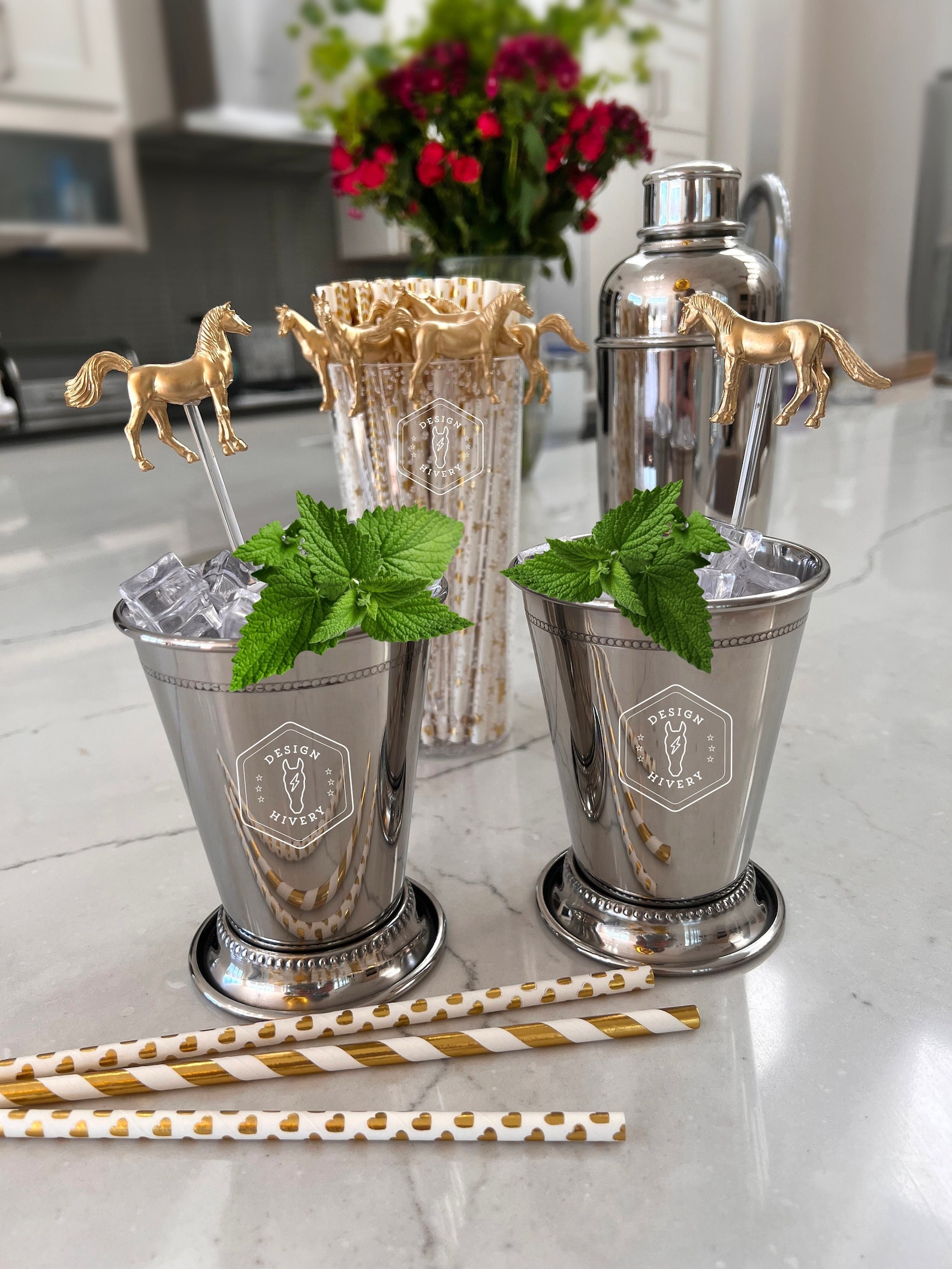 🐴Horse Drink Stirrers - 6 Pack