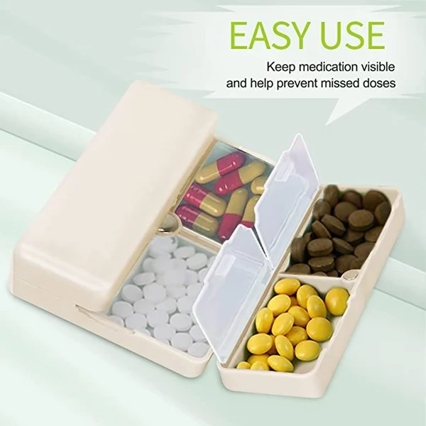 💊7 Compartments Travel Portable Pill Case