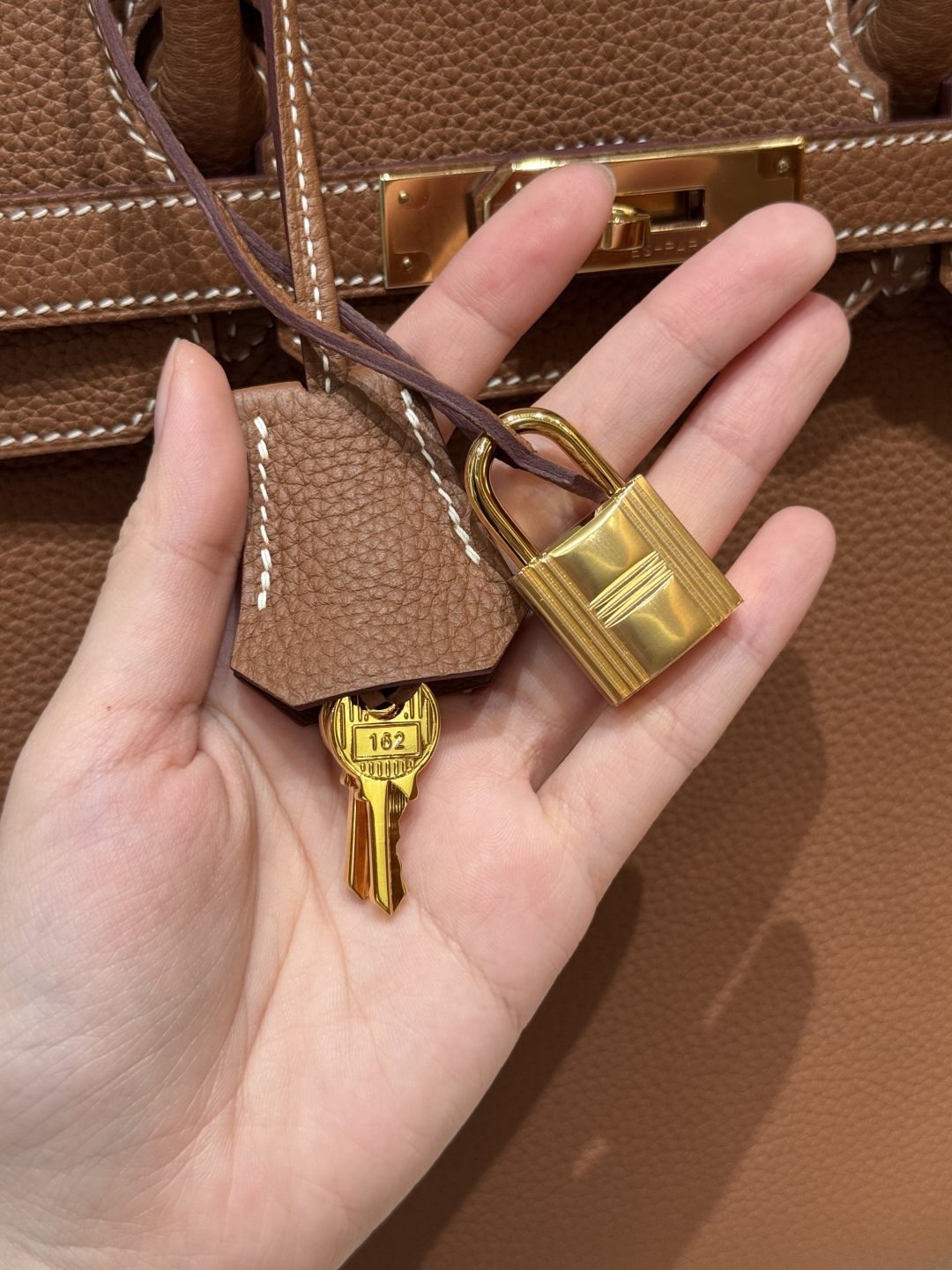 Hermes Birkin 37gold handbag (handmade to order)