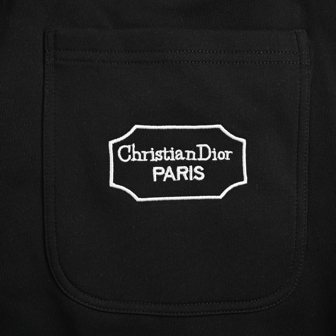 Dior 24Fw embroidered CD ribbon trousers