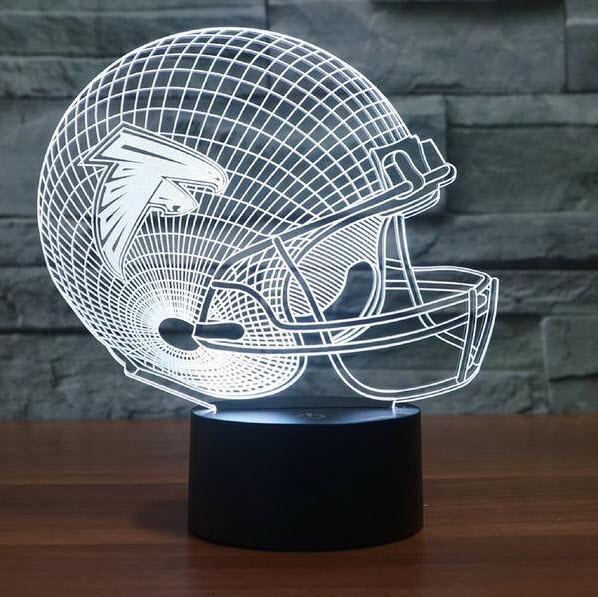 ATLANTA FALCONS 3D LED LIGHT LAMP