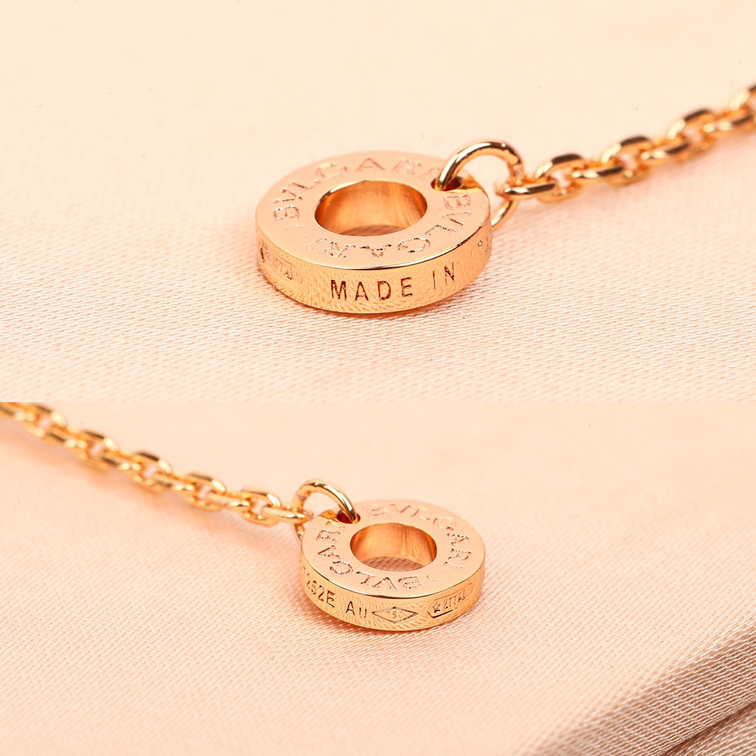 Bulgari Diamond Fan-Shaped Large Necklace