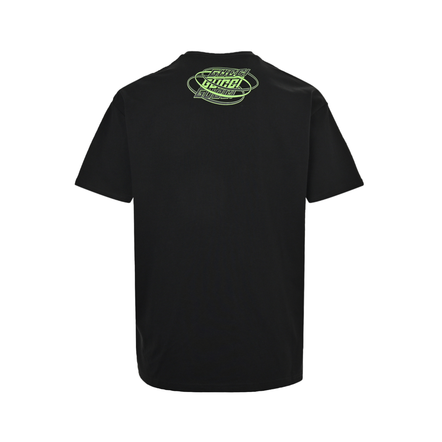 Gucci 25ss multi-element printed short sleeves