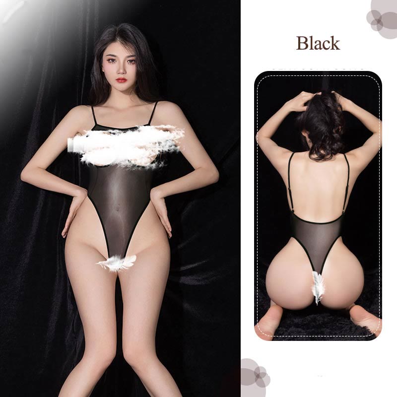 See-through Hollow Out Jumpsuit Lingerie